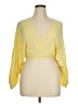 Audrey Yellow 3/4 Sleeve Blouse Size 3X - photo 1