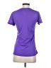 Nike 100% Polyester Purple Active T-Shirt Size S - photo 2