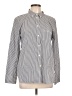 J.Crew Stripes Gray Long Sleeve Button-Down Shirt Size 12 - photo 1