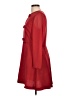 Maison Jules 100% Polyester Solid Red Cocktail Dress Size L - photo 5