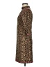 Slate & Willow Animal Print Brown Cocktail Dress Size M - photo 5