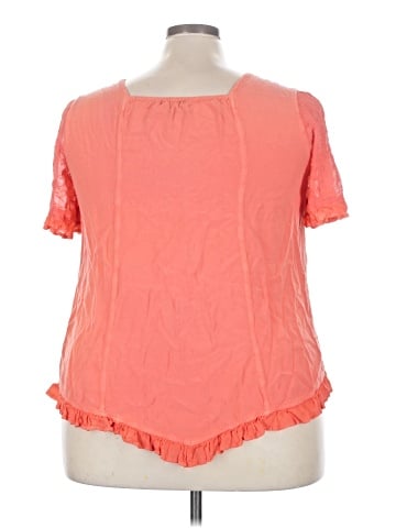 Roaman's Short Sleeve Blouse (view 2)