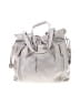 Cole Haan 100% Leather Solid Gray Leather Hobo One size (estimated) - photo 1