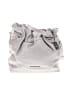 Cole Haan 100% Leather Solid Gray Leather Hobo One size (estimated) - photo 3