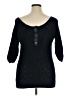 Free People Black Pullover Sweater Size L (estimated) - photo 2