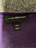 Lane Bryant Purple Pullover Sweater Size 14 - 16 Plus - photo 7