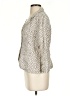 Caslon 100% Linen Polka Dots Ivory Blazer Size S - photo 5