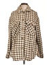 CoffeeShop Houndstooth Brown Coat Size L - photo 1