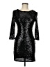 Assorted Brands 100% Polyester Black Cocktail Dress Size 6 - photo 1