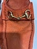 Gucci 100% Leather Orange Brown Flats Size 7 1/2 - photo 5