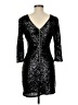Assorted Brands 100% Polyester Black Cocktail Dress Size 6 - photo 2