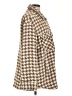 CoffeeShop Houndstooth Brown Coat Size L - photo 4