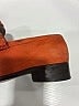 Gucci 100% Leather Orange Brown Flats Size 7 1/2 - photo 4