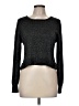 Sam Edelman Metallic Black Pullover Sweater Size 8 - photo 1