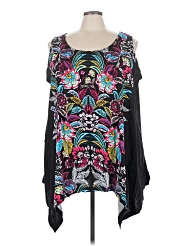 Roaman's 3/4 Sleeve Blouse (view 1)