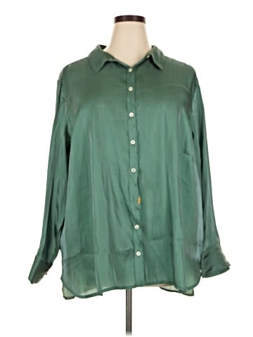 By Anthropologie Long Sleeve Blouse (view 1)