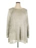 Nic + Zoe Silver Pullover Sweater Size 2X - photo 1