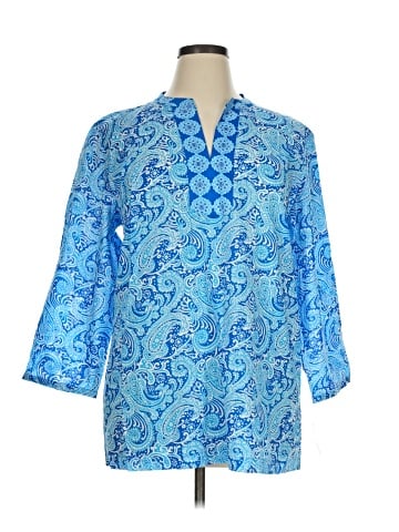 Talbots Outlet 3/4 Sleeve Blouse (view 1)