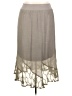 Apt. 9 Gray Casual Skirt Size XXL - photo 1