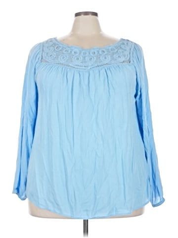 Roaman's Long Sleeve Blouse (view 1)
