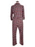 IMAN Hearts Red Blue Jumpsuit Size 2X (petite) - photo 2