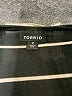 Torrid Stripes Black Casual Dress Size 2X Plus (2) - photo 7