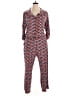 IMAN Hearts Red Blue Jumpsuit Size 2X (petite) - photo 1