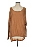 Trouve Brown Long Sleeve Top Size S - photo 1
