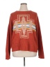 Pendleton 100% Cotton Graphic Red Pullover Sweater Size XL - photo 1