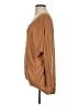 Trouve Brown Long Sleeve Top Size S - photo 5