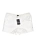 Nike 100% Polyester Solid White Shorts Size M - photo 1