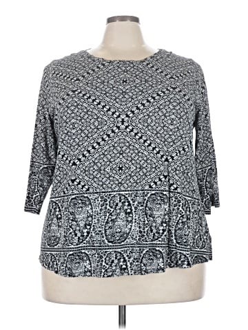 Lucky Brand 3/4 Sleeve Top (view 1)