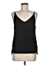 Paper Crane 100% Polyester Black Sleeveless Blouse Size M - photo 1