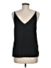 Paper Crane 100% Polyester Black Sleeveless Blouse Size M - photo 2