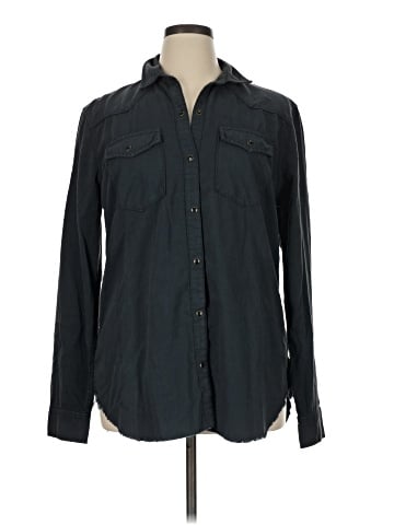 Gap Long Sleeve Button-Down Shirt (view 1)