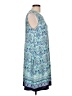 Apt. 9 Paisley Blue Casual Dress Size L - photo 4
