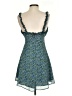 Here Comes the Sun 100% Polyester Hearts Blue Cocktail Dress Size S - photo 2