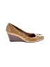 Tory Burch Tan Wedges Size 7 1/2 - photo 1