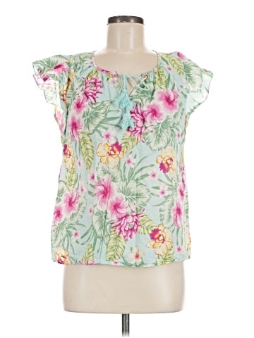 Land' n Sea Short Sleeve Blouse (view 1)