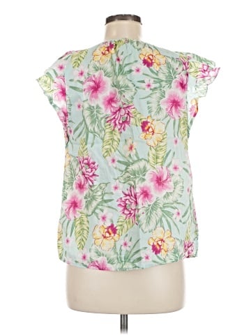 Land' n Sea Short Sleeve Blouse (view 2)