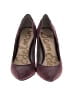 Sam Edelman 100% Leather Burgundy Heels Size 6 - photo 2
