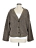 Next 100% Recycled Polyester Gray Cardigan Size M - photo 1