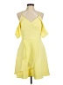 Adelyn Rae Yellow Cocktail Dress Size M - photo 1