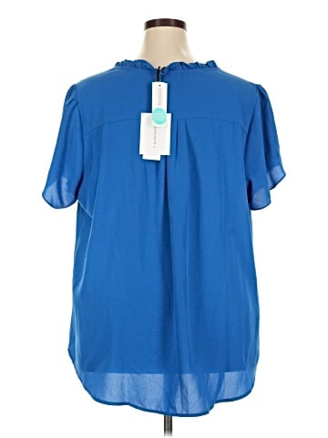 41Hawthorn Short Sleeve Blouse (view 2)