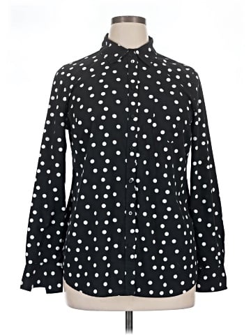 Merona Long Sleeve Blouse (view 1)