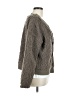 Next 100% Recycled Polyester Gray Cardigan Size M - photo 4