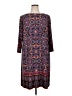 Wisp Paisley Purple Casual Dress Size 16 - photo 1