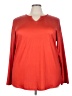 Emery Rose Red 3/4 Sleeve T-Shirt Size 2X - photo 1