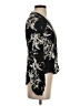 Parker 100% Silk Black Long Sleeve Silk Top Size XS - photo 4