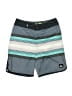 Quiksilver 100% Polyester Gray Board Shorts Size 10 - photo 1